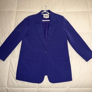 BLUE/PURPLE BLAZER